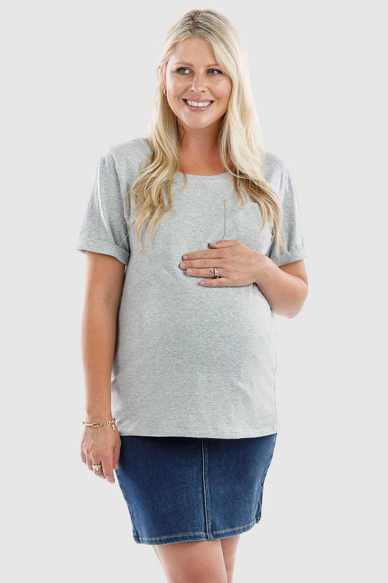 Maternity denim 2024 skirt australia