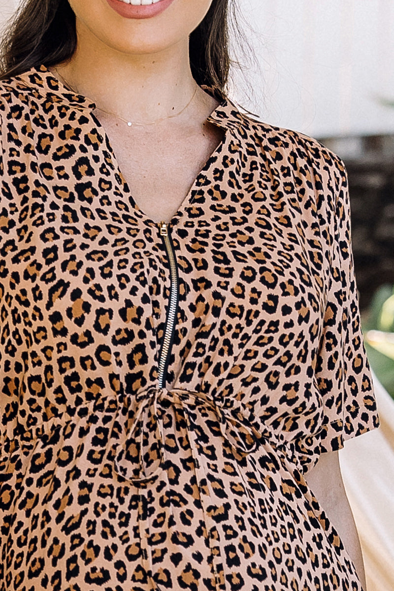 New look maternity leopard print cheap dress